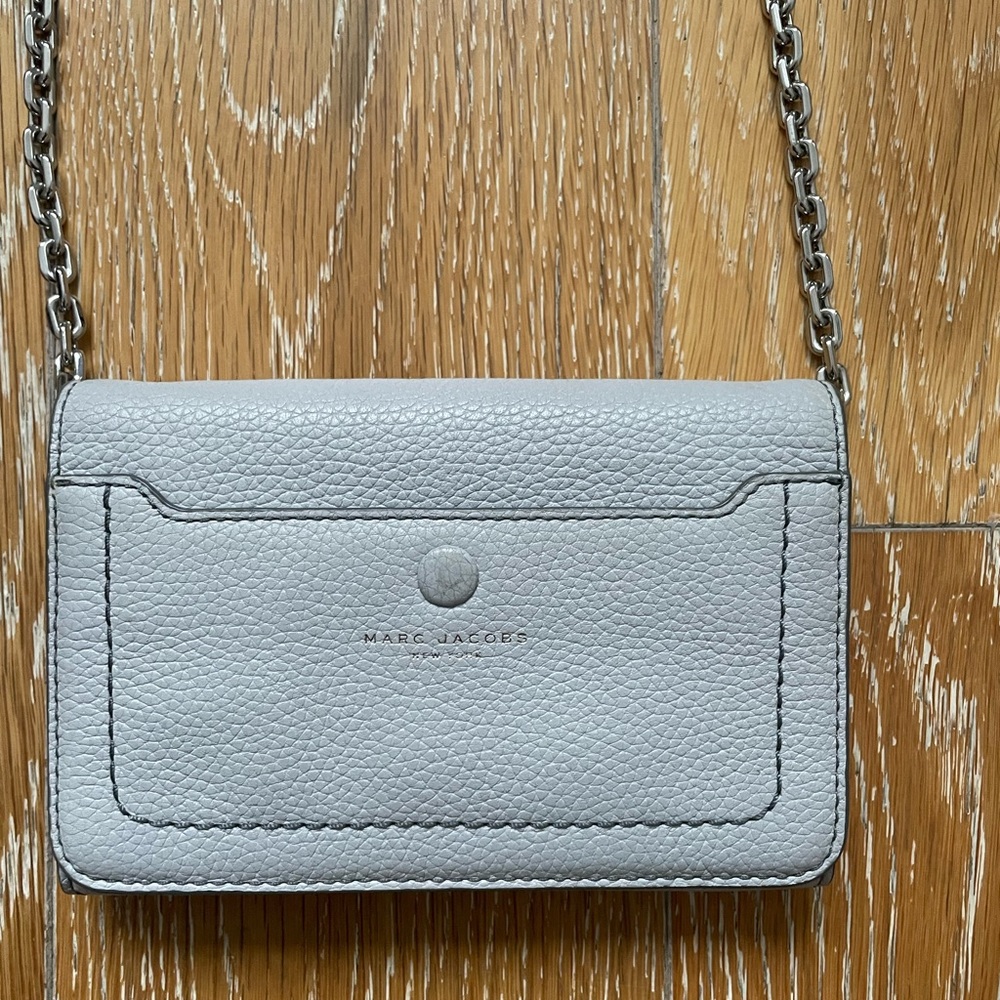 Marc Jacobs Empire City Leather Wallet Crossbody
